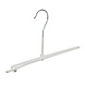 Broekspeld - Baby - 7982 - 30 Stuks - metaal - Wit - Anti-slip Coating - 26 cm - Broekhanger - Pantalonhanger - Rokhanger - Babybügel Broekspeld - Baby - 7982 - 30 Stuks - metaal - Wit - Anti-slip Coating - 26 cm - Broekhanger - Pantalonhanger - Rokhanger - Babybügel