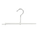 Broekspeld - Baby - 7982 - 30 Stuks - metaal - Wit - Anti-slip Coating - 26 cm - Broekhanger - Pantalonhanger - Rokhanger - Babybügel Broekspeld - Baby - 7982 - 30 Stuks - metaal - Wit - Anti-slip Coating - 26 cm - Broekhanger - Pantalonhanger - Rokhanger - Babybügel