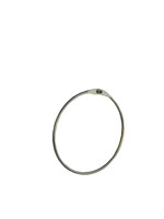Warenring - Riemhanger - 7986 - 20 Stuks - metaal - Verchroomd - zonder Haak - Ø 12 cm - Sjaalhanger - Stropdashanger - Marktring