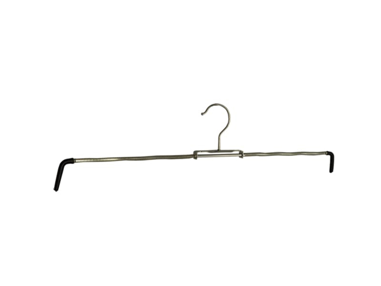 Rokspanner - Broekspanner - 8112 - 10 Stuks - metaal - Verchroomd - Zwart - Anti-slip Coating - 26-52 cm - Zilver Rokspanner - Broekspanner - 8112 - 10 Stuks - metaal - Verchroomd - Zwart - Anti-slip Coating - 26-52 cm - Zilver