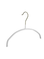 Kledinghanger - Kinderen - 8316 - 20 Stuks - Blousehanger - Shirthanger - metaal - Wit - Anti-slip Coating - 36 cm - Kleerhanger