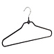Broekhanger - Volwassenen - 8348 - 10 Stuks - metaal - Zwart - Anti-slip Coating - 40 cm - Pantalonhanger - Kledinghanger - Kleerhanger Broekhanger - Volwassenen - 8348 - 10 Stuks - metaal - Zwart - Anti-slip Coating - 40 cm - Pantalonhanger - Kledinghanger - Kleerhanger
