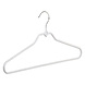 Broekhanger - Volwassenen - 8348 - 20 Stuks - metaal - Wit - Anti-slip Coating - 40 cm - Pantalonhanger - Kledinghanger - Kleerhanger Broekhanger - Volwassenen - 8348 - 20 Stuks - metaal - Wit - Anti-slip Coating - 40 cm - Pantalonhanger - Kledinghanger - Kleerhanger
