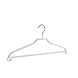 Kledinghanger - Volwassenen - 8352 - 10 Stuks - Blousehanger - Shirthanger - metaal - Wit - Anti-slip Coating - Broeklat - 46 cm - Kleerhanger Kledinghanger - Volwassenen - 8352 - 10 Stuks - Blousehanger - Shirthanger - metaal - Wit - Anti-slip Coating - Broeklat - 46 cm - Kleerhanger