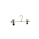 Knijperhanger - Volwassenen - 8371 - 40 Stuks - metaal - Verchroomd - Zwart - Verschuifbare Anti-slip Maxi knijpers - 30 cm - Rokhanger - Broekhanger - Pantalonhanger - Kledinghanger - Kleerhanger Knijperhanger - Volwassenen - 8371 - 40 Stuks - metaal - Verchroomd - Zwart - Verschuifbare Anti-slip Maxi knijpers - 30 cm - Rokhanger - Broekhanger - Pantalonhanger - Kledinghanger - Kleerhanger