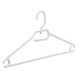 Multihanger - Kinderen - 8444 - 20 Stuks - Kunststof - Wit - Blousehanger - Shirthanger - 33 cm - Kinderhanger - Kledinghanger - Kleerhanger Multihanger - Kinderen - 8444 - 20 Stuks - Kunststof - Wit - Blousehanger - Shirthanger - 33 cm - Kinderhanger - Kledinghanger - Kleerhanger