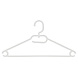 Multihanger - Kinderen - 8444 - 40 Stuks - Kunststof - Wit - Blousehanger - Shirthanger - 33 cm - Kinderhanger - Kledinghanger - Kleerhanger Multihanger - Kinderen - 8444 - 40 Stuks - Kunststof - Wit - Blousehanger - Shirthanger - 33 cm - Kinderhanger - Kledinghanger - Kleerhanger