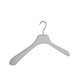Mantelhanger - Kostuumhanger - Jassenhanger - Volwassenen - 8600 - 6 Stuks - Kunststof - Frosted - Gebogen Model - Schouderverbreding 4,5 cm - 45 cm - Kledinghanger - Kleerhanger Mantelhanger - Kostuumhanger - Jassenhanger - Volwassenen - 8600 - 6 Stuks - Kunststof - Frosted - Gebogen Model - Schouderverbreding 4,5 cm - 45 cm - Kledinghanger - Kleerhanger