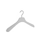 Mantelhanger - Kostuumhanger - Jassenhanger - Volwassenen - 8601 - 24 Stuks - Kunststof - Frosted - Gebogen Model - Schouderverbreding 4,5 cm - 42 cm - Kledinghanger - Kleerhanger Mantelhanger - Kostuumhanger - Jassenhanger - Volwassenen - 8601 - 24 Stuks - Kunststof - Frosted - Gebogen Model - Schouderverbreding 4,5 cm - 42 cm - Kledinghanger - Kleerhanger