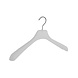 Mantelhanger - Kostuumhanger - Jassenhanger - Volwassenen - 8605 - 12 Stuks - Kunststof - Frosted - Gebogen Model - Schouderverbreding 3,5 cm - 45 cm - Kledinghanger - Kleerhanger Mantelhanger - Kostuumhanger - Jassenhanger - Volwassenen - 8605 - 12 Stuks - Kunststof - Frosted - Gebogen Model - Schouderverbreding 3,5 cm - 45 cm - Kledinghanger - Kleerhanger