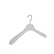 Mantelhanger - Kostuumhanger - Jassenhanger - Volwassenen - 8607 - 24 Stuks - Kunststof - Frosted - Gebogen Model - Schouderverbreding 3,5 cm - 42 cm - Kledinghanger - Kleerhanger Mantelhanger - Kostuumhanger - Jassenhanger - Volwassenen - 8607 - 24 Stuks - Kunststof - Frosted - Gebogen Model - Schouderverbreding 3,5 cm - 42 cm - Kledinghanger - Kleerhanger
