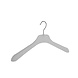 Mantelhanger - Kostuumhanger - Jassenhanger - Volwassenen - 8612 - 10 Stuks - Kunststof - Frosted - Gebogen Model - Schouderverbreding 2,5 cm - 42 cm - Kledinghanger - Kleerhanger Mantelhanger - Kostuumhanger - Jassenhanger - Volwassenen - 8612 - 10 Stuks - Kunststof - Frosted - Gebogen Model - Schouderverbreding 2,5 cm - 42 cm - Kledinghanger - Kleerhanger