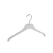 Kledinghanger - Volwassenen - 8619 - 10 Stuks - Blousehanger - Shirthanger - Kunststof - Frosted - 42 cm - Rokinkepingen - Kleerhanger Kledinghanger - Volwassenen - 8619 - 10 Stuks - Blousehanger - Shirthanger - Kunststof - Frosted - 42 cm - Rokinkepingen - Kleerhanger