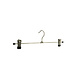 Knijperhanger - Volwassenen - 8872 - 10 Stuks - metaal - Verchroomd - Zwart - Verschuifbare Anti-slip knijpers - 40 cm - Rokhanger - Broekhanger - Pantalonhanger - Kledinghanger - Kleerhanger Knijperhanger - Volwassenen - 8872 - 10 Stuks - metaal - Verchroomd - Zwart - Verschuifbare Anti-slip knijpers - 40 cm - Rokhanger - Broekhanger - Pantalonhanger - Kledinghanger - Kleerhanger