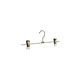 Knijperhanger - Kinderen - 8875 - 20 Stuks - metaal - Verchroomd - Wit - Verschuifbare Anti-slip knijpers - 25 cm - Rokhanger - Broekhanger - Pantalonhanger - Kinderhanger - Kledinghanger - Kleerhanger Knijperhanger - Kinderen - 8875 - 20 Stuks - metaal - Verchroomd - Wit - Verschuifbare Anti-slip knijpers - 25 cm - Rokhanger - Broekhanger - Pantalonhanger - Kinderhanger - Kledinghanger - Kleerhanger