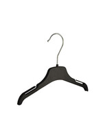 Kledinghanger - Baby - CTP26 - 30 Stuks - Blousehanger - Shirthanger - Kunststof - Zwart - Rokinkepingen - 26 cm - Kleerhanger - Babyhanger - CTP-Serie