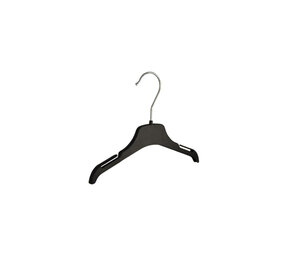 Kledinghanger - Baby - CTP26 - 50 Stuks - Blousehanger - Shirthanger - Kunststof - Zwart - Rokinkepingen - 26 cm - Kleerhanger - Babyhanger - CTP-Serie Kledinghanger - Baby - CTP26 - 50 Stuks - Blousehanger - Shirthanger - Kunststof - Zwart - Rokinkepingen - 26 cm - Kleerhanger - Babyhanger - CTP-Serie