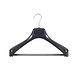 Mantelhanger - Kostuumhanger - Jassenhanger - Volwassenen - ETR40 - 30 Stuks - Kunststof - Zwart - Gebogen Model - Schouderverbreding 7,4 cm - Broeklat met Schuim - 40 cm - Kledinghanger - Kleerhanger - ETR-Serie Mantelhanger - Kostuumhanger - Jassenhanger - Volwassenen - ETR40 - 30 Stuks - Kunststof - Zwart - Gebogen Model - Schouderverbreding 7,4 cm - Broeklat met Schuim - 40 cm - Kledinghanger - Kleerhanger - ETR-Serie