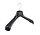 Mantelhanger - Kostuumhanger - Jassenhanger - Volwassenen - ETR43 - 10 Stuks - Kunststof - Zwart - Gebogen Model - Schouderverbreding 7,4 cm - 43 cm - Kledinghanger - Kleerhanger - ETR-Serie