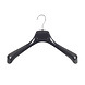 Mantelhanger - Kostuumhanger - Jassenhanger - Volwassenen - ETR43 - 50 Stuks - Kunststof - Zwart - Gebogen Model - Schouderverbreding 7,4 cm - 43 cm - Kledinghanger - Kleerhanger - ETR-Serie Mantelhanger - Kostuumhanger - Jassenhanger - Volwassenen - ETR43 - 50 Stuks - Kunststof - Zwart - Gebogen Model - Schouderverbreding 7,4 cm - 43 cm - Kledinghanger - Kleerhanger - ETR-Serie