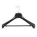 Mantelhanger - Kostuumhanger - Jassenhanger - Volwassenen - ETR46 - 40 Stuks - Kunststof - Zwart - Gebogen Model - Schouderverbreding 7,4 cm - Broeklat - 46 cm - Kledinghanger - Kleerhanger - ETR-Serie Mantelhanger - Kostuumhanger - Jassenhanger - Volwassenen - ETR46 - 40 Stuks - Kunststof - Zwart - Gebogen Model - Schouderverbreding 7,4 cm - Broeklat - 46 cm - Kledinghanger - Kleerhanger - ETR-Serie