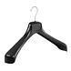 Mantelhanger - Kostuumhanger - Jassenhanger - Volwassenen - ETR46 - 10 Stuks - Kunststof - Zwart - Gebogen Model - Schouderverbreding 7,4 cm - 46 cm - Kledinghanger - Kleerhanger - ETR-Serie Mantelhanger - Kostuumhanger - Jassenhanger - Volwassenen - ETR46 - 10 Stuks - Kunststof - Zwart - Gebogen Model - Schouderverbreding 7,4 cm - 46 cm - Kledinghanger - Kleerhanger - ETR-Serie