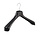 Mantelhanger - Kostuumhanger - Jassenhanger - Volwassenen - ETR46 - 20 Stuks - Kunststof - Zwart - Gebogen Model - Schouderverbreding 7,4 cm - 46 cm - Kledinghanger - Kleerhanger - ETR-Serie