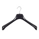 Mantelhanger - Kostuumhanger - Jassenhanger - Volwassenen - ETR46 - 20 Stuks - Kunststof - Zwart - Gebogen Model - Schouderverbreding 7,4 cm - 46 cm - Kledinghanger - Kleerhanger - ETR-Serie Mantelhanger - Kostuumhanger - Jassenhanger - Volwassenen - ETR46 - 20 Stuks - Kunststof - Zwart - Gebogen Model - Schouderverbreding 7,4 cm - 46 cm - Kledinghanger - Kleerhanger - ETR-Serie