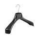 Mantelhanger - Kostuumhanger - Jassenhanger - Volwassenen - ETR49 - 20 Stuks - Kunststof - Zwart - Gebogen Model - Schouderverbreding 7,4 cm - 49 cm - Kledinghanger - Kleerhanger - ETR-Serie Mantelhanger - Kostuumhanger - Jassenhanger - Volwassenen - ETR49 - 20 Stuks - Kunststof - Zwart - Gebogen Model - Schouderverbreding 7,4 cm - 49 cm - Kledinghanger - Kleerhanger - ETR-Serie