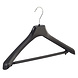 Mantelhanger - Kostuumhanger - Jassenhanger - Volwassenen - EU45 - 50 Stuks - Kunststof - Zwart - Schouderverbreding 4 cm - Anti-slip Broeklat - 45 cm - Kledinghanger - Kleerhanger - EU-Serie Mantelhanger - Kostuumhanger - Jassenhanger - Volwassenen - EU45 - 50 Stuks - Kunststof - Zwart - Schouderverbreding 4 cm - Anti-slip Broeklat - 45 cm - Kledinghanger - Kleerhanger - EU-Serie