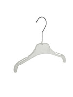 Kledinghanger - Baby - F01/26 - 50 Stuks - Blousehanger - Shirthanger - Kunststof - Transparant - Rokinkepingen - 26 cm - Kleerhanger - Babyhanger - F01-Serie