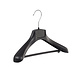 Mantelhanger - Kostuumhanger - Jassenhanger - Kinderen - FG34 - 10 Stuks - Kunststof - Zwart - Gebogen Model - Schouderverbreding 6 cm - Broeklat - 34 cm - Kinderhanger - Kledinghanger - Kleerhanger - FG-Serie Mantelhanger - Kostuumhanger - Jassenhanger - Kinderen - FG34 - 10 Stuks - Kunststof - Zwart - Gebogen Model - Schouderverbreding 6 cm - Broeklat - 34 cm - Kinderhanger - Kledinghanger - Kleerhanger - FG-Serie