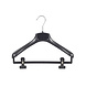 Mantelhanger - Kostuumhanger - Jassenhanger - Kinderen - FG36 - 30 Stuks - Kunststof - Zwart - Gebogen Model - Schouderverbreding 6 cm - Anti-slip Knijpers - 36 cm - Kinderhanger - Kledinghanger - Kleerhanger - FG-Serie Mantelhanger - Kostuumhanger - Jassenhanger - Kinderen - FG36 - 30 Stuks - Kunststof - Zwart - Gebogen Model - Schouderverbreding 6 cm - Anti-slip Knijpers - 36 cm - Kinderhanger - Kledinghanger - Kleerhanger - FG-Serie