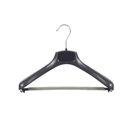 Mantelhanger - Kostuumhanger - Jassenhanger - Kinderen - FG36 - 50 Stuks - Kunststof - Zwart - Gebogen Model - Schouderverbreding 6 cm - Broeklat met Schuim - 36 cm - Kinderhanger - Kledinghanger - Kleerhanger - FG-Serie Mantelhanger - Kostuumhanger - Jassenhanger - Kinderen - FG36 - 50 Stuks - Kunststof - Zwart - Gebogen Model - Schouderverbreding 6 cm - Broeklat met Schuim - 36 cm - Kinderhanger - Kledinghanger - Kleerhanger - FG-Serie