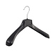 Mantelhanger - Kostuumhanger - Jassenhanger - Volwassenen - FG39 - 10 Stuks - Kunststof - Zwart - Gebogen Model - Schouderverbreding 6 cm - 39 cm - Kledinghanger - Kleerhanger - FG-Serie Mantelhanger - Kostuumhanger - Jassenhanger - Volwassenen - FG39 - 10 Stuks - Kunststof - Zwart - Gebogen Model - Schouderverbreding 6 cm - 39 cm - Kledinghanger - Kleerhanger - FG-Serie