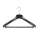 Mantelhanger - Kostuumhanger - Jassenhanger - Volwassenen - FG42 - 40 Stuks - Kunststof - Zwart - Gebogen Model - Schouderverbreding 6 cm - Broeklat - 42 cm - Kledinghanger - Kleerhanger - FG-Serie Mantelhanger - Kostuumhanger - Jassenhanger - Volwassenen - FG42 - 40 Stuks - Kunststof - Zwart - Gebogen Model - Schouderverbreding 6 cm - Broeklat - 42 cm - Kledinghanger - Kleerhanger - FG-Serie