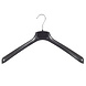 Mantelhanger - Kostuumhanger - Jassenhanger - Volwassenen - FG48 - 20 Stuks - Kunststof - Zwart - Gebogen Model - Schouderverbreding 6 cm - 48 cm - Kledinghanger - Kleerhanger - FG-Serie Mantelhanger - Kostuumhanger - Jassenhanger - Volwassenen - FG48 - 20 Stuks - Kunststof - Zwart - Gebogen Model - Schouderverbreding 6 cm - 48 cm - Kledinghanger - Kleerhanger - FG-Serie