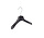 Mantelhanger - Kostuumhanger - Jassenhanger - Baby - FR26 - 20 Stuks - Kunststof - Zwart - Gebogen Model - Schouderverbreding 3,3 cm - 26 cm - Babybügel - Kledinghanger - Kleerhanger - FR-Serie