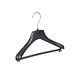 Mantelhanger - Kostuumhanger - Jassenhanger - Kinderen - FR30 - 10 Stuks - Kunststof - Zwart - Gebogen Model - Schouderverbreding 3,3 cm - Broeklat - 30 cm - Kinderhanger - Kledinghanger - Kleerhanger - FR-Serie Mantelhanger - Kostuumhanger - Jassenhanger - Kinderen - FR30 - 10 Stuks - Kunststof - Zwart - Gebogen Model - Schouderverbreding 3,3 cm - Broeklat - 30 cm - Kinderhanger - Kledinghanger - Kleerhanger - FR-Serie