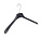 Mantelhanger - Kostuumhanger - Jassenhanger - Volwassenen - FR42 - 30 Stuks - Kunststof - Zwart - Gebogen Model - Schouderverbreding 3,3 cm - 42 cm - Kledinghanger - Kleerhanger - FR-Serie