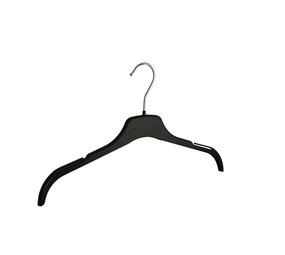 Kledinghanger - Volwassenen - GN41 - 50 Stuks - Blousehanger - Shirthanger - Kunststof - Zwart - Rokinkepingen - 41 cm - Kledinghanger - Kleerhanger - GN-Serie