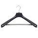 Mantelhanger - Kostuumhanger - Jassenhanger - Volwassenen - GP48 - 50 Stuks - Kunststof - Zwart - Gebogen Model - Schouderverbreding 7 cm - Broeklat met Schuim - 48 cm - Kledinghanger - Kleerhanger - GP-Serie Mantelhanger - Kostuumhanger - Jassenhanger - Volwassenen - GP48 - 50 Stuks - Kunststof - Zwart - Gebogen Model - Schouderverbreding 7 cm - Broeklat met Schuim - 48 cm - Kledinghanger - Kleerhanger - GP-Serie