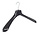 Mantelhanger - Kostuumhanger - Jassenhanger - Volwassenen - GP48 - 10 Stuks - Kunststof - Zwart - Gebogen Model - Schouderverbreding 7 cm - 48 cm - Kledinghanger - Kleerhanger - GP-Serie