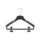 Mantelhanger - Kostuumhanger - Jassenhanger - Kinderen - HZ36 - 30 Stuks - Kunststof - Zwart - Gebogen Model - Schouderverbreding 4,8 cm - Anti-slip Knijpers - 36 cm - Kinderhanger - Kledinghanger - Kleerhanger - HZ-Serie Mantelhanger - Kostuumhanger - Jassenhanger - Kinderen - HZ36 - 30 Stuks - Kunststof - Zwart - Gebogen Model - Schouderverbreding 4,8 cm - Anti-slip Knijpers - 36 cm - Kinderhanger - Kledinghanger - Kleerhanger - HZ-Serie