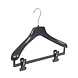 Mantelhanger - Kostuumhanger - Jassenhanger - Kinderen - HZ36 - 30 Stuks - Kunststof - Zwart - Gebogen Model - Schouderverbreding 4,8 cm - Anti-slip Knijpers - 36 cm - Kinderhanger - Kledinghanger - Kleerhanger - HZ-Serie Mantelhanger - Kostuumhanger - Jassenhanger - Kinderen - HZ36 - 30 Stuks - Kunststof - Zwart - Gebogen Model - Schouderverbreding 4,8 cm - Anti-slip Knijpers - 36 cm - Kinderhanger - Kledinghanger - Kleerhanger - HZ-Serie