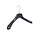 Mantelhanger - Kostuumhanger - Jassenhanger - Kinderen - HZ36 - 50 Stuks - Kunststof - Zwart - Gebogen Model - Schouderverbreding 4,8 cm - 36 cm - Kinderhanger - Kledinghanger - Kleerhanger - HZ-Serie
