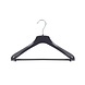 Mantelhanger - Kostuumhanger - Jassenhanger - Volwassenen - HZ38 - 30 Stuks - Kunststof - Zwart - Gebogen Model - Schouderverbreding 4,8 cm - Broeklat - 38 cm - Kledinghanger - Kleerhanger - HZ-Serie Mantelhanger - Kostuumhanger - Jassenhanger - Volwassenen - HZ38 - 30 Stuks - Kunststof - Zwart - Gebogen Model - Schouderverbreding 4,8 cm - Broeklat - 38 cm - Kledinghanger - Kleerhanger - HZ-Serie