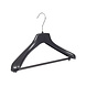 Mantelhanger - Kostuumhanger - Jassenhanger - Volwassenen - HZ38 - 40 Stuks - Kunststof - Zwart - Gebogen Model - Schouderverbreding 4,8 cm - Broeklat - 38 cm - Kledinghanger - Kleerhanger - HZ-Serie Mantelhanger - Kostuumhanger - Jassenhanger - Volwassenen - HZ38 - 40 Stuks - Kunststof - Zwart - Gebogen Model - Schouderverbreding 4,8 cm - Broeklat - 38 cm - Kledinghanger - Kleerhanger - HZ-Serie