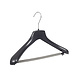 Mantelhanger - Kostuumhanger - Jassenhanger - Volwassenen - HZ38 - 20 Stuks - Kunststof - Zwart - Gebogen Model - Schouderverbreding 4,8 cm - Broeklat met Schuim - 38 cm - Kledinghanger - Kleerhanger - HZ-Serie Mantelhanger - Kostuumhanger - Jassenhanger - Volwassenen - HZ38 - 20 Stuks - Kunststof - Zwart - Gebogen Model - Schouderverbreding 4,8 cm - Broeklat met Schuim - 38 cm - Kledinghanger - Kleerhanger - HZ-Serie