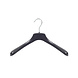 Mantelhanger - Kostuumhanger - Jassenhanger - Volwassenen - HZ38 - 10 Stuks - Kunststof - Zwart - Gebogen Model - Schouderverbreding 4,8 cm - 38 cm - Kledinghanger - Kleerhanger - HZ-Serie Mantelhanger - Kostuumhanger - Jassenhanger - Volwassenen - HZ38 - 10 Stuks - Kunststof - Zwart - Gebogen Model - Schouderverbreding 4,8 cm - 38 cm - Kledinghanger - Kleerhanger - HZ-Serie